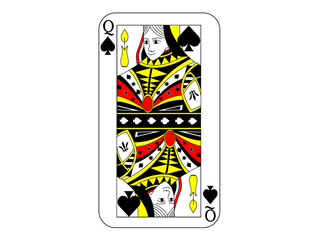 トランプの１２　スペード