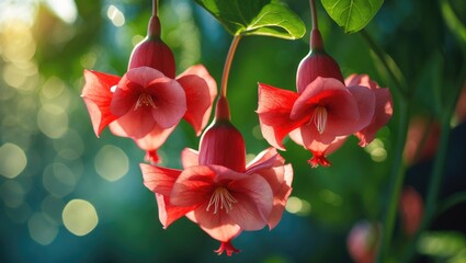 Stunning macro of a begonia blossom showcasing floral beauty