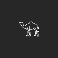 Camel icon flat vector design