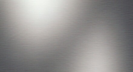 Clean Brushed Steel Surface with Minimal Cool Reflections Effect