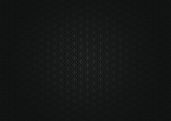 Dimly patterned black wallpaper with geometric shapes