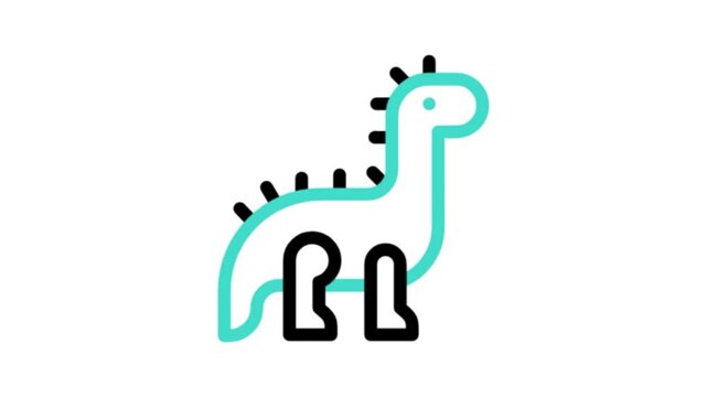 hand drawn vector illustration of a cartoon giraffe