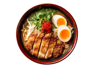 Japanese tonkatsu ramen bowl