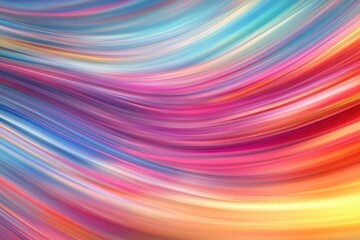 Obraz premium Vibrant waves of color flow seamlessly across a textured backdrop