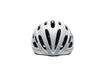 White and Black Bicycle Helmet: Safety First