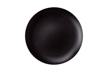 Empty plate with fork, cutlery for dinner table