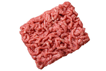 Stuffing or ground raw beef or pork with salt and spices