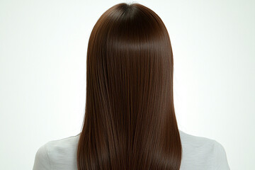 Naklejka premium Beautiful hair of a beauty, hairstyle advertising design