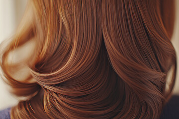 Fototapeta premium Beautiful hair of a beauty, hairstyle advertising design