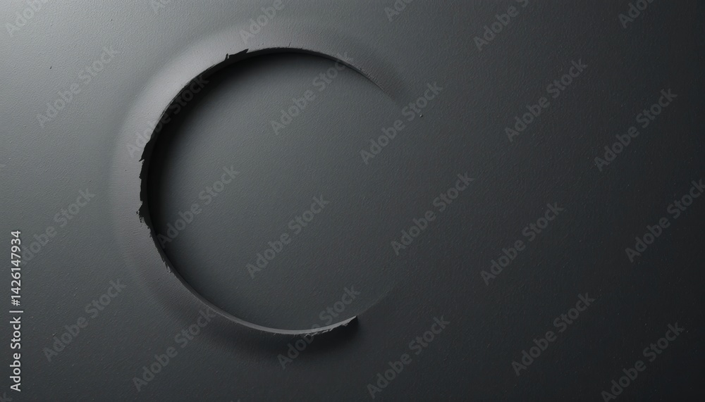 Aufkleber dynamic circular motion graphics digital workspace visual content minimalist environment abstract vi