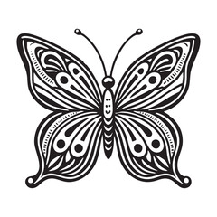  Elegant Butterfly llustration