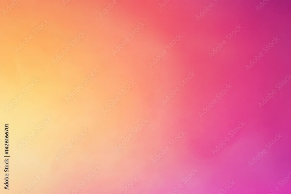Poster vibrant abstract gradient backgrounds blending hues of orange and pink for creative designs and arti