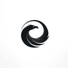 Obraz premium Abstract eagle logo design