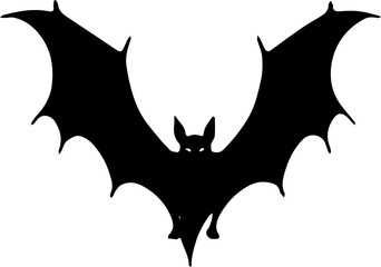 vector illustration of bat