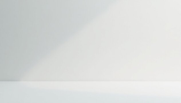 Smooth, pristine white surface ideal for cosmetic photography, marketing, matte