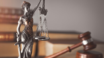 Scales of Justice symbol, legal and law concept