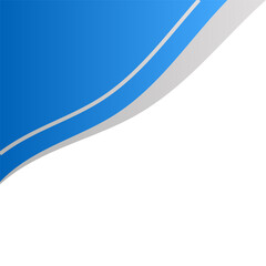 Blue Grey Gradient Edge