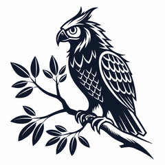 bird, eagle, vector, illustration, animal, cartoon, head, nature, wild, tattoo, hawk, wildlife, black, feather, symbol, raven, beak, drawing, art, animals, logo, design, flying, crow, falcon