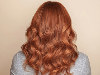 Fototapeta premium Beautiful hair of a beauty, hairstyle advertising design