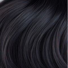 Beautiful hair of a beauty, hairstyle advertising design