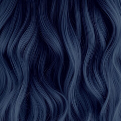 Beautiful hair of a beauty, hairstyle advertising design