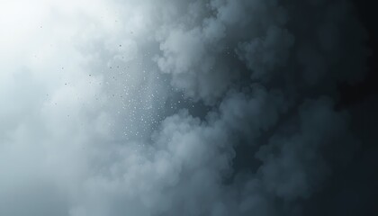 Obraz premium Mysterious fog emanating from the ground enigmatic landscape visual art atmospheric scene low angle conceptual exploration