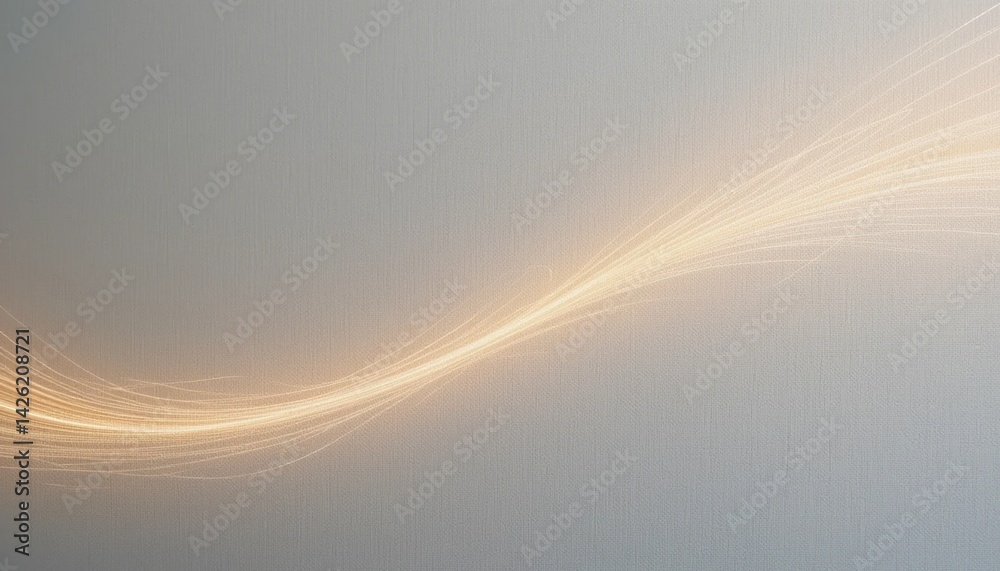 Poster dynamic light trails creating abstract patterns in modern art space digital photography creative env