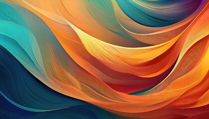 Vibrant Organic Abstract Gradient Backdrop, Blending Rich Hues for a Modern, Evocative Digital Artwork, Perfect for Home Decor or Design Inspiration.