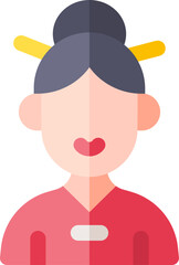 japanese illustration on a white background  