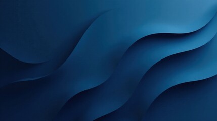 Obraz premium Abstract Blue Undulating Forms A Serene and Elegant Background for Design Projects