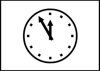 Rätsel Bilderrätsel fünf vor zwölf