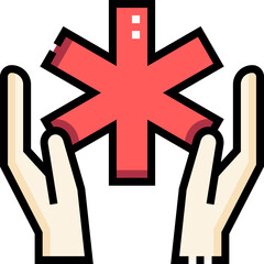 Obraz premium medical illustration on a white background 