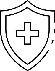 medical insurance illustration on a white background     