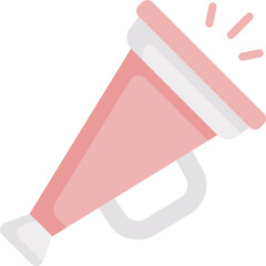 megaphone illustration on a white background     