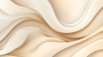 Obraz premium Abstract Beige Wave Background. (3)