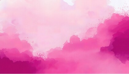 Watercolor Masterpiece Pink Backdrop Illuminated by Droplets of Ethereal Hues, Depicting a Serene and Dreamlike Scene, Perfect for Digital Art, Home Decor, or Design Inspiration