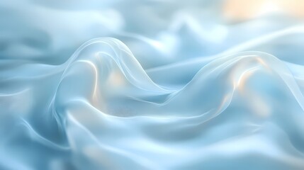 Obraz premium blue silk background