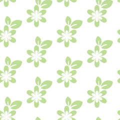 seamless pattern with flowers