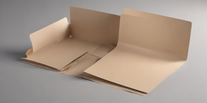 High-quality folder die-cut mockup, vector template for brand presentation ,  marketing,  vector graphics,  template