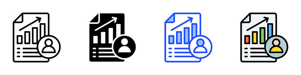 Personal Icon Set With Multiple Style Collection