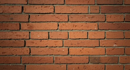 Fototapeta premium Red Brick Wall Texture High-Resolution Background Image