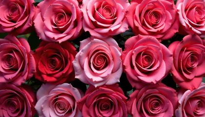 Small, evenly spaced roses in a repeating grid , floral, botanical