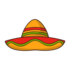 Colorful Sombrero Illustration