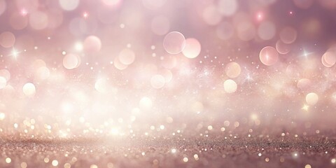 Elegant Sparkling Pink and Gold Glitter Background Perfect for Festive Designs and Celebrations