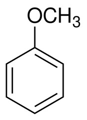 Anisol Methoxybenzen Chemie Strukturformel