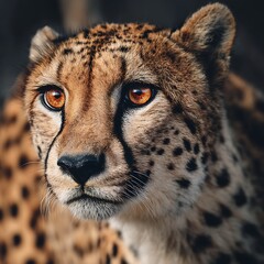 Cheetah encounter in the african savanna wildlife documentary on safari animals and wild nature photography