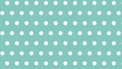 ELEGANT POLKA VECTOR DESIGN PATTERN CYAN