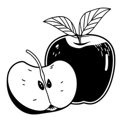Apple - vector icon.