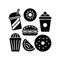 fast food icons