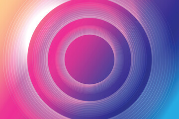 Colorful abstract circle background. vector illustration